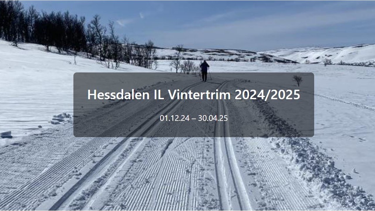 Bli med på Vintertrim 2024/2025