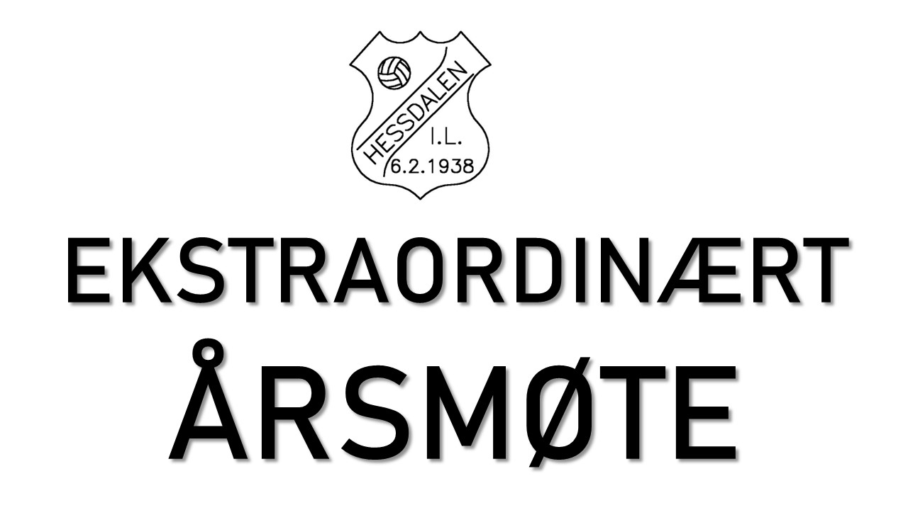 EKSTRAORDINÆRT ÅRSMØTE